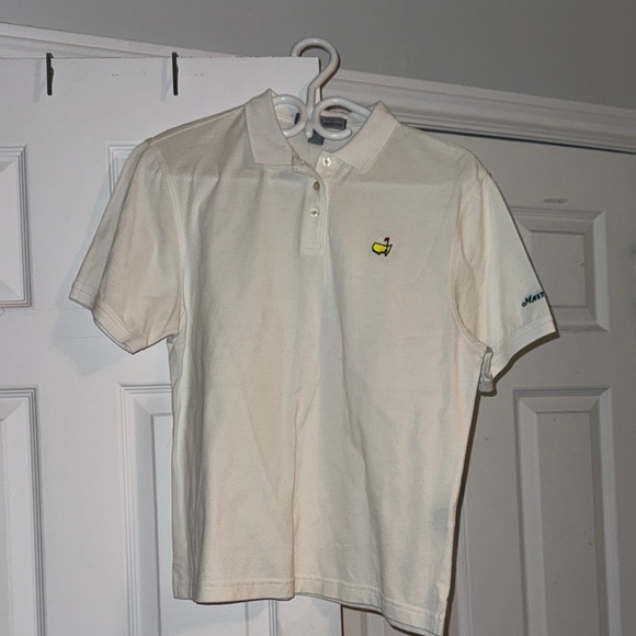 Masters Tops - Masters White Golf Shirt